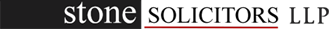 Stone Solicitors logo.